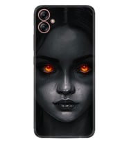 Samsung Galaxy A04E Kılıf Resimli Desenli Silikon Platinium Series Dark Woman 1887