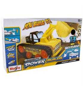 Maisto Power Builds Front Loader Oyun Seti