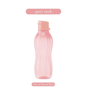 Eco Şişe 500 ml Pamuk Şeker Suluk Matara Çevre Dostu Su Şişesi