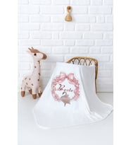 Pia Baby Premium %100 Pamuk Çift Kat Penye Bebek Battaniyesi 80x80 cm 5025-11 (Krem)