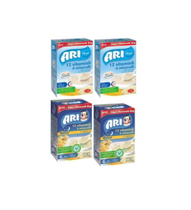 Arı Mama AVANTAJ PAKETİ 4 Adet *500 Gr 12 Vitaminli 6 Mineralli  Pirinç Unu
