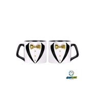 GHOSTBASTIR DESIGN Takım Elbise Kupa Bardak Tek Adet 0834
