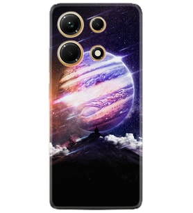 Infınix Note 30 Kılıf Silikon Desen Özel Seri Super Planet 1797