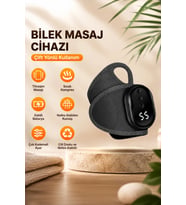Auhma AMG40 Şarj edilebilir Akıllı Isıtmalı Masaj Aleti 3 Kademeli Titreşim & 5 Kademeli Isı Ayarlı