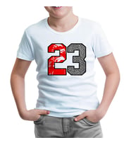Basketball - Jordan Beyaz Çocuk Tshirt
