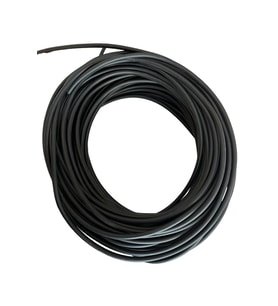 Avize Abajur Lambader Duy Elektrik Kablosu (TAM BAKIR) (2 X 0,50 TTR) 5 Metre (SİYAH)
