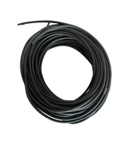 Avize Abajur Lambader Duy Elektrik Kablosu (TAM BAKIR) (2 X 0,50 TTR) 5 Metre (SİYAH)