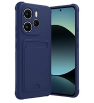 Redmi Note 14 4G Kelvin Kartvizitli Silikon - Lacivert