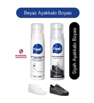 FLEXİCARE Flexi Spor Beyaz Deri Ve Kumaş Ayakkabı Boyası & Siyah Deri Ayakkabı Boyası 75 Ml SAGDİCSF01
