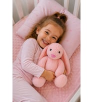 Özgüner Uyku Arkadaşım 45 cm Pelüş Tavşan (Pembe)