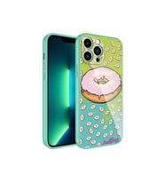 Apple iPhone 13 Pro Uyumlu Kılıf Kamera Korumalı Desenli Sert Silikon Zore Epoksi Kapak (Model 12)