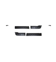 DACIA DUSTER 2010 Set 4 Parça Kapı Kaplama Siyah Mat Asa Kum Desen Hornet