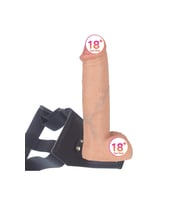 Dildo Series Addison 17 Cm Kemerli Realistik Penis
