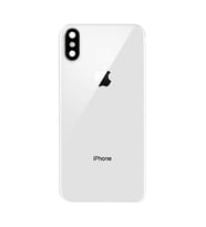 İphone Xs Max Uyumlu Arka Kapak Kamera Camlı - Beyaz