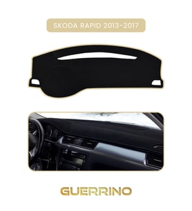 SKODA Rapid (2013-2017) TORPİDO KORUMA HALISI BEJ KENAR