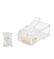 Cat5 Konnektör Rj45 100Lü Paket Şeffaf HDX5007