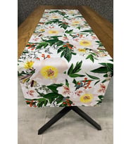 Renkli Bahar Desenli Runner 40x140 Cm