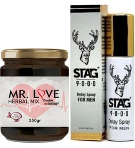 Mr. Love Mr Love Ginsengli 250 gr ve Spray