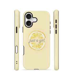 iPhone 17 Vorian Çift Katmanlı Kılıf Just A Girl Lemon