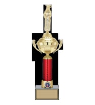 ODAK KUPA - Figürlü Kupalar - Mezuniyet Kadın Figürlü Kupalar FG-054 B - 43 cm