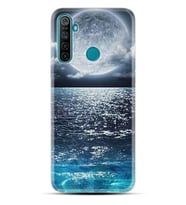 Realme 5i 5 Pro 6i 7 Pro 8 Kılıf Desemli Silikon Great Moon 1301