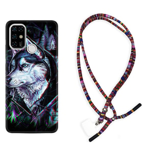 Casper E30 F20 X20 Kılıf Boyun Asklı Rasta Silikon Dog Eyes 1761