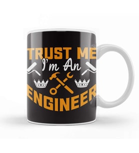 I Am A Mechanical Engineer 05 Kupa Bardak Porselen