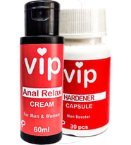 Vıp 60 Ml Bay Bayan Analreıaxkrem +Erkeklere Özel Cinselgüç 30 Lu
