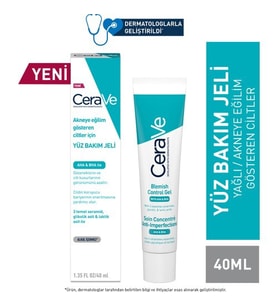 Cerave Akneye Eğilim Gösteren Ciltler Için Yüz Bakım Jeli 40 ml