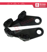 Renault Megane MK2 2002-2008 7701209744 İçin Sunroof Metal Ayak ve Şipidak Badem Klips Tamir Seti