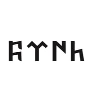 Göktürkçe Türk Yazısı - Oto Sticker - Araba Sticker Siyah 30 cm