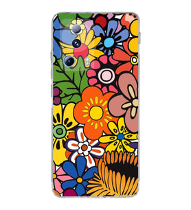 PrintiFy Xiaomi Mi 13 Lite ile Uyumlu Retro Color 2  Kamera Korumalı Şeffaf  Kılıf