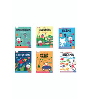 Okul Öncesi Etkinlik Seti - Arty Mouse 6 Kitap