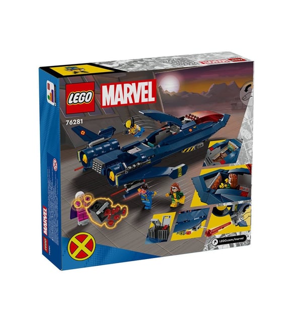 76281 Lego Marvel X-Men X-Jet 359 parça +8 yaş