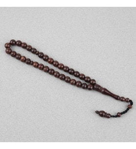 Demir Hindi Ağacı Bilek Boy Küre Kesim 8.5mm Tesbih