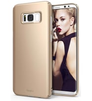 Ringke Slim Galaxy S8 ile Uyumlu Kılıf Royal Gold
