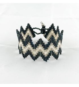 Helenist Design Miyuki Zigzag Kadın Bileklik