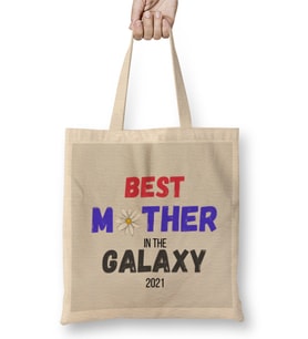 BEST MOM Mommy Flower Happy Mothers Day 2021 Bez Çanta Uzun Saplı