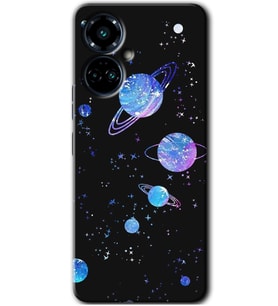 Tecno Camon 19 Pro Kılıf HD Desen Baskılı Kılıf - Samanyolu Galaksi