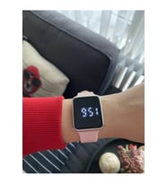 Silikon Kordon Dijital Led Kadın Kol Saati (akıllı Saat Değildir.)