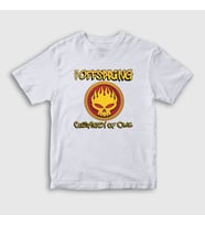 Presmono Unisex Çocuk Beyaz Conspiracy The Offspring T-Shirt 177190tt (Beyaz)