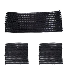 Kilim Minder 3'Lü Set Klasik Bordo-Füme/ Klmny317-1 (Karışık)