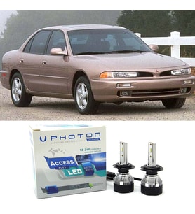 Mitsubishi Galant Led Xenon Uzun + Kısa Far Ampulü H4 Access Yeni Seri Beyaz 1994 - 1997
