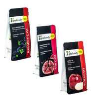 PRAFENDY KARADUT - NAR - ELMA ÇAYI, GERÇEK MEYVE TANELİ 3 x 250 Gr