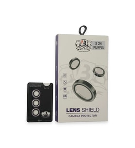 Samsung Galaxy S24 Bilvis Titan Kamera Lens - Derin Mor