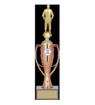 ODAK KUPA - Figürlü Kupalar - Judo / Karate Figürlü Kupalar FG-025 C - 38 cm
