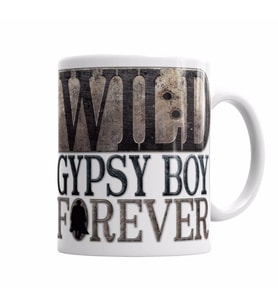 WILD GYPSY BOY FOREVER Kupa Bardak Porselen