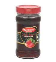Kardeşler Çilek Reçeli Cam Kavanoz 380 G