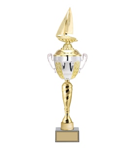 ODAK KUPA - Figürlü Kupalar - Yelken Figürlü Kupalar FG-088 C - 57 cm
