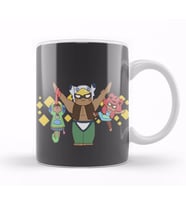Bo Nita And Leon Cute  Brawl Stars Kupa Bardak Porselen